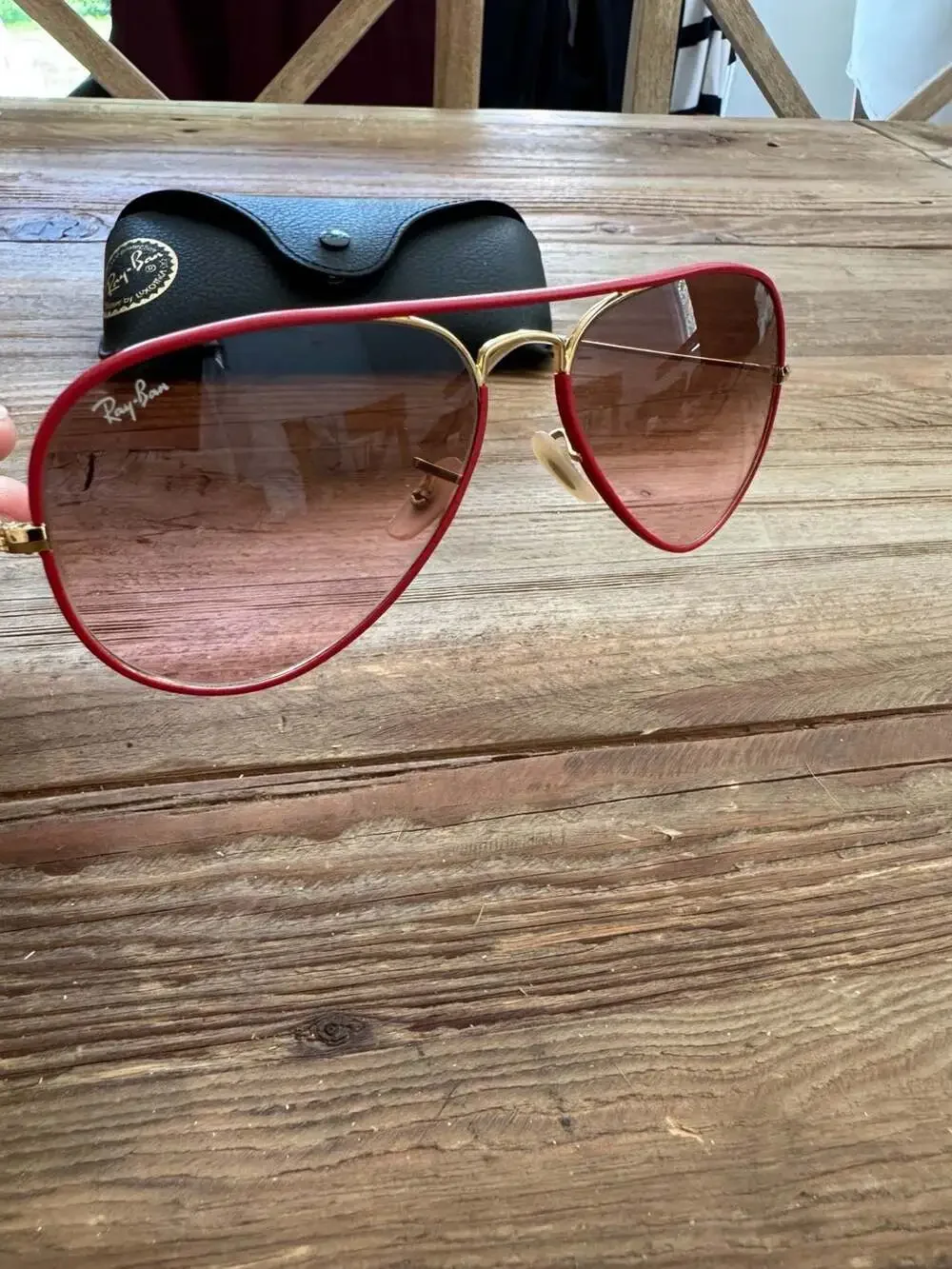 Ray-Ban RB 3025-J-M Aviator Full Color Sunglasses 001/X3